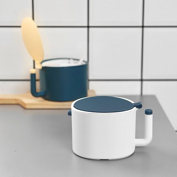 

storage bottles & jars nordic spice jar seasoning box 4in1 bottle with spoon pp salt pepper cumin powder kitchen tool