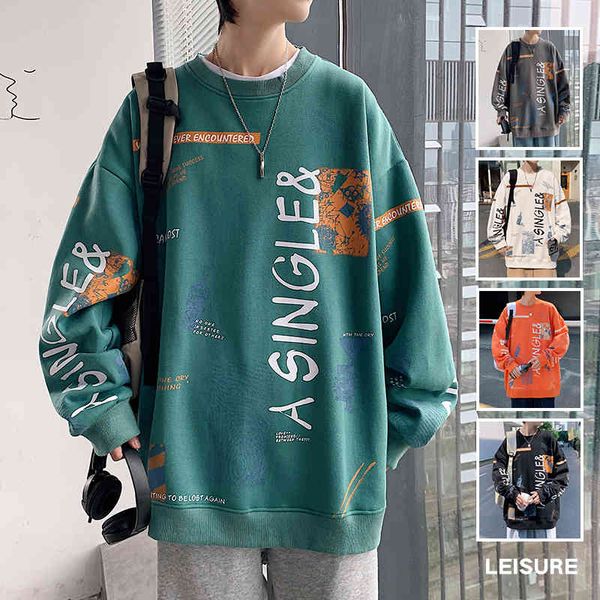 

men's hoodies & sweatshirts male hooded sweatshirt, classic male fashion sweatshirt released casual for spring and fall, punk stre, Black