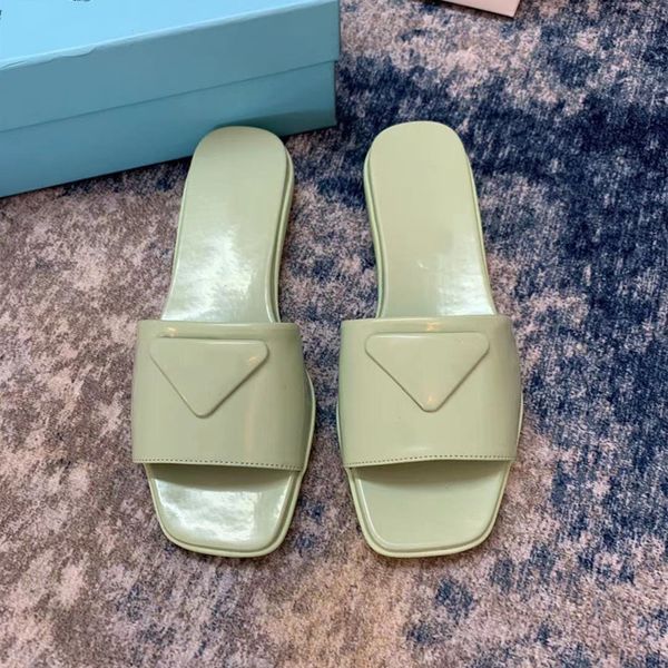 

designer woman shoes slipper leather flat sandals fashion slides slide rubber ladies beach women slippers shoe, Black
