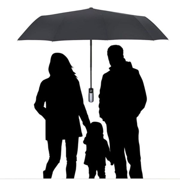 

umbrellas 10 ribs portable umbrella automatic windproof travel compact folding