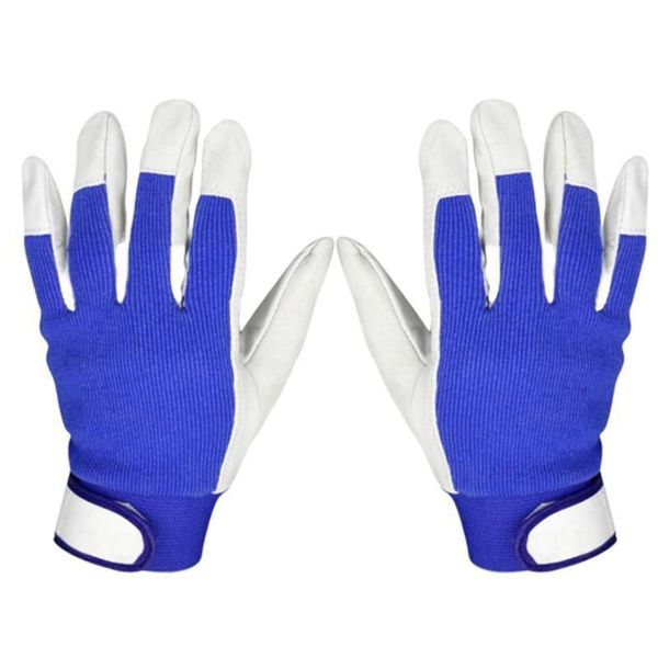 

welding gloves heat shield safety protection soft pigskin elastic knitted work anti-static disposable