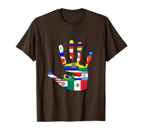 

national hispanic heritage month Hand Flags T-Shirt, Mainly pictures