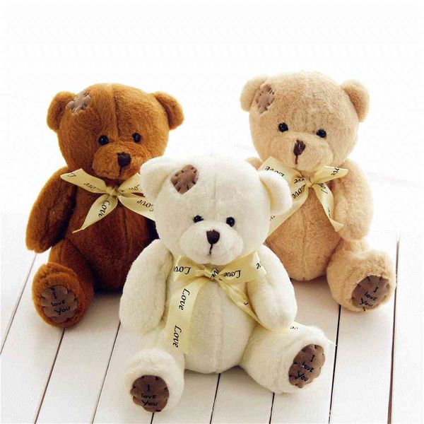 

cute patch bear doll teddy plush activity gift