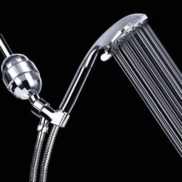 

water filter purifier chlorine removal bathroom shower bathing softener for household product sets