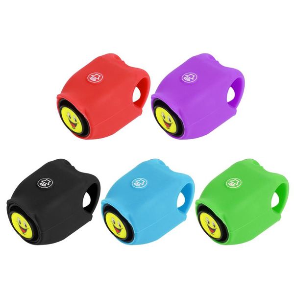 

bike horns silicone bicycle bell 120db mtb mountain road horn sound alarm for riding safety handlebar ring cycling accessories