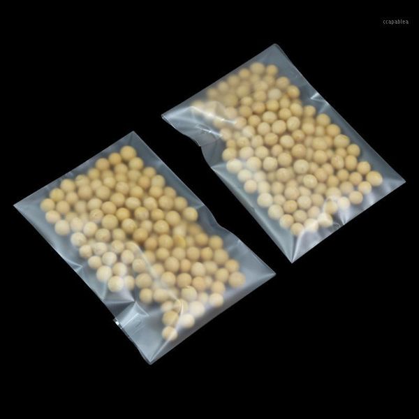 Подарочная упаковка 500 шт. / Лот Matte Clear Plastic Self Aquivy Snuck Retails Package Bag Bag Party Cookies Candies Beans Хранение Упаковка