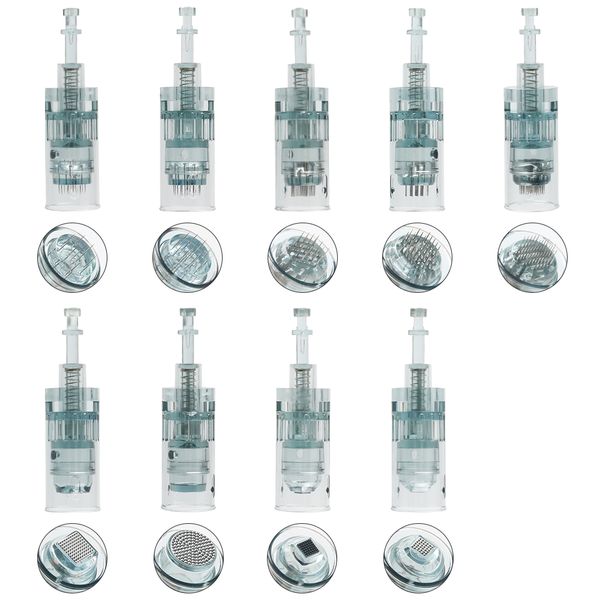 

dr pen m8 needle cartridges bayonet cartridges 10/20/30/50pcs mts micro skin needling nano needle compatible with dr pen m8 perf