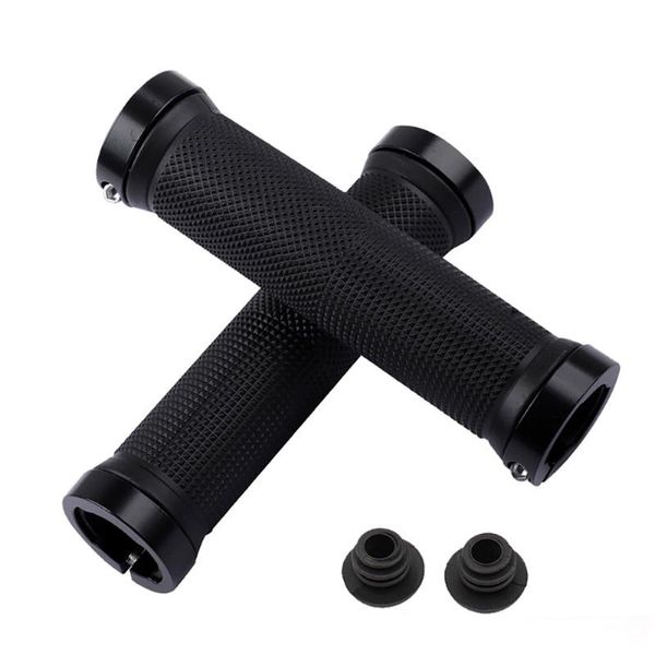 

bike handlebars &components 2pcs/1 pair mountain road cycling bicycle mtb handlebar cover grips smooth soft rubber anti-slip handle grip loc