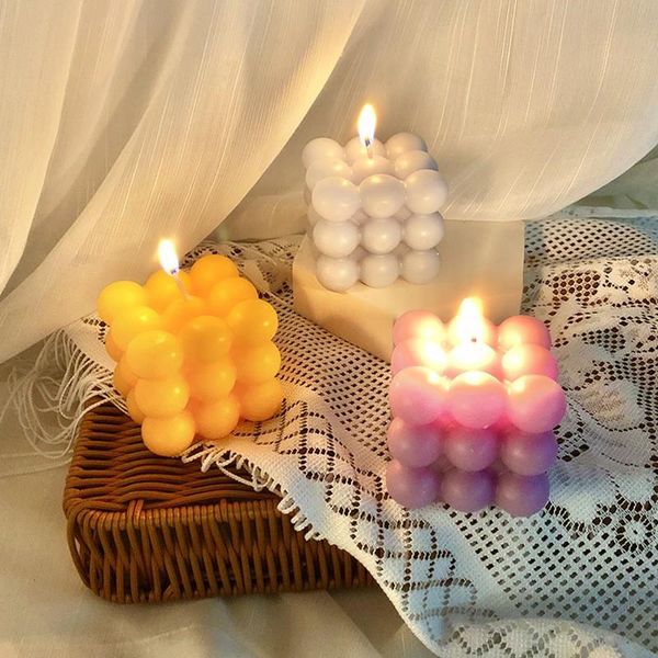 

craft tools silicone molds 3d candle mold, cube of multiple balls fondant mould, handmade diy for and soap making