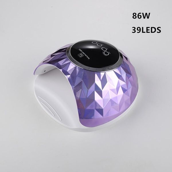 

led nail lamp with 39 pcs leds for curing gel dryer polish 30/60/99/120s auto sensor manicure tools dryers