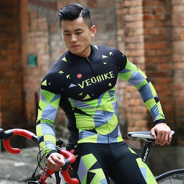 

racing sets est winter thermal fleece cycling jersey set men pro team bike clothing mtb bicycle sport cycle clothes long sleeves, Black;blue