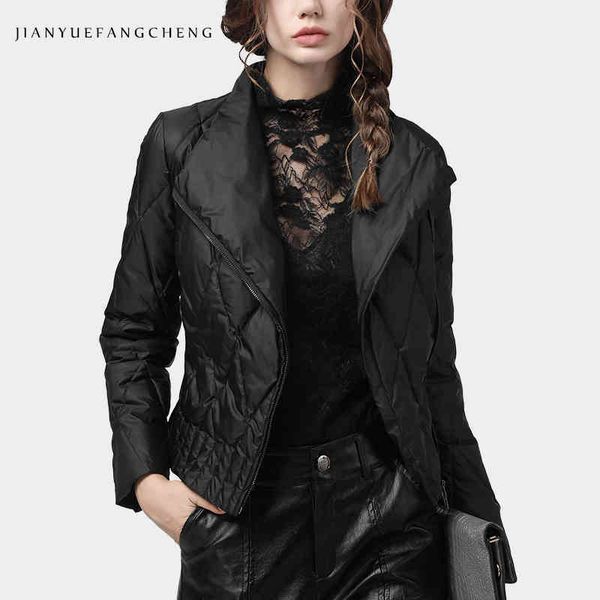 

women's duck feather black white et, warm and thick, winter fashion, 2020