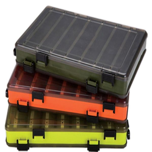 

fishing accessories 2021 ly lure bait storage box double single sided waterproof hooks case 19ing