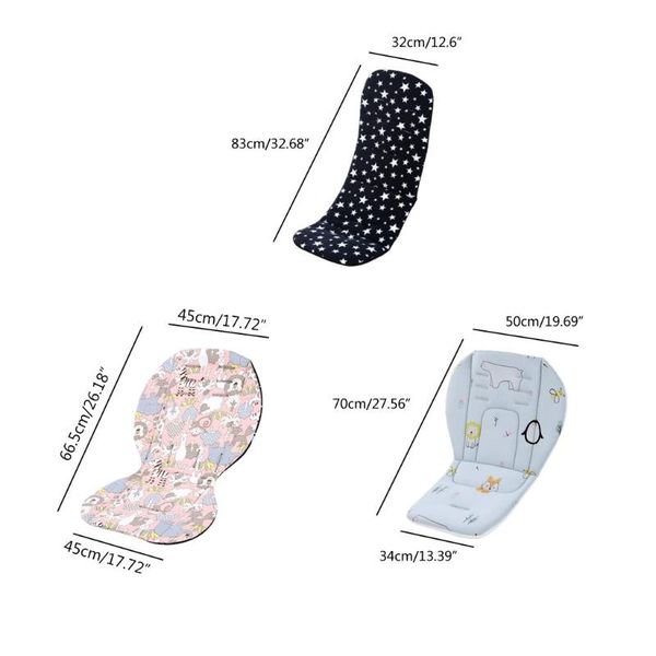 

stroller parts & accessories universal baby high chair seat cushion liner mat cart mattress feeding pad cover comfortable protector