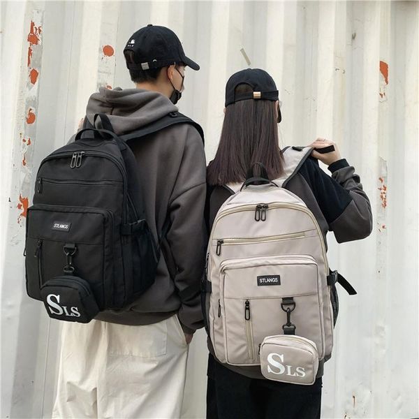 

backpack 2021 universal middle school student bag large for men and women