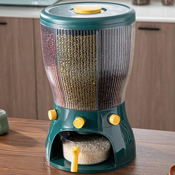 

storage bottles & jars household grain box beans jar kitchen multi function sealed large capacity canister eb5sn