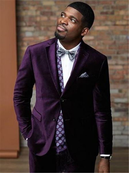 

men's suits & blazers more recent pant coat purple veet designs suit fine fitting 2 piece jacket custom tuxedo groom blazer prom, White;black