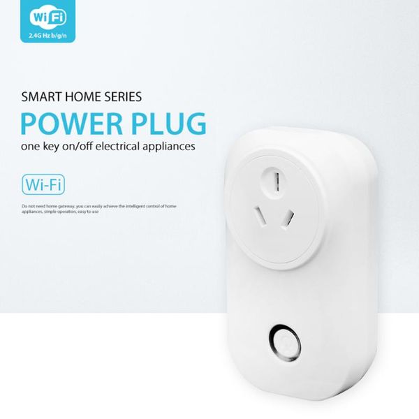 

smart power plugs a8 10a eu wifi plug voice control socket switch adapter for alexa google home tuya app