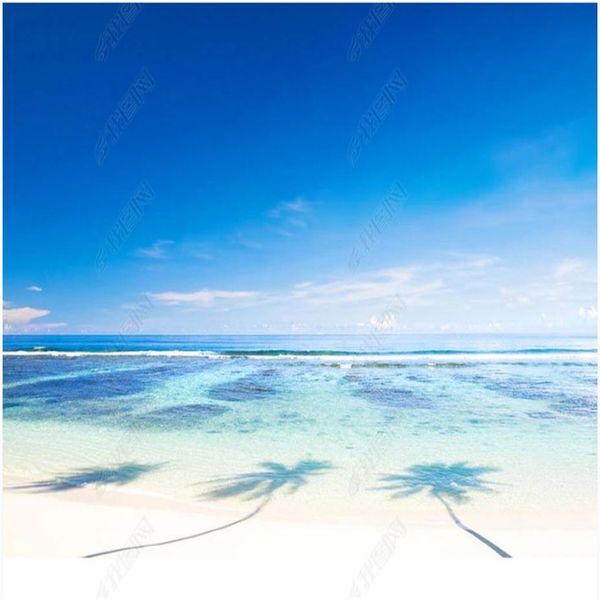

3d customized wallpaper hd beach coconut tree wallpapers 3d stereoscopic wallpaper