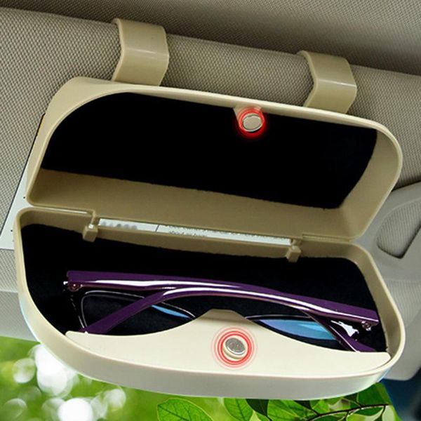 

car organizer 1pc eyeglasses sun visor holder multifunctional for auto automobile