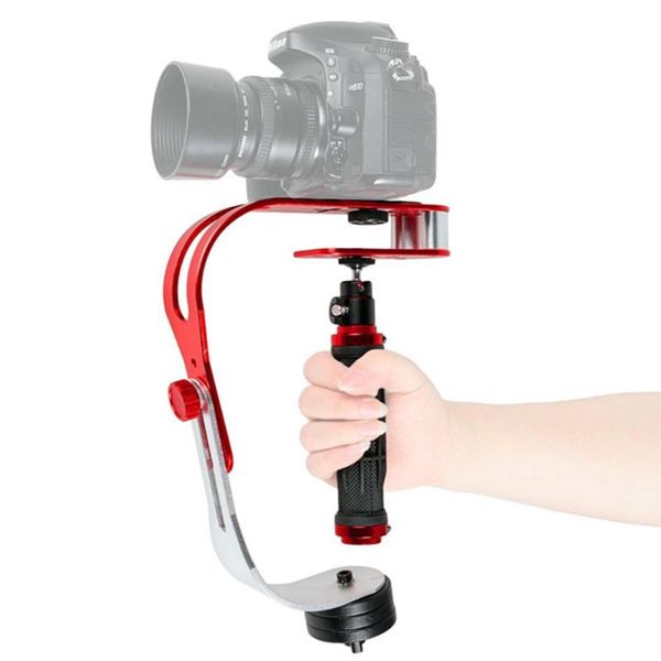 

stabilizers handheld stabilizer gimbal for dslr slr digital camera sport dv aluminum alloy estabilizador de universal red