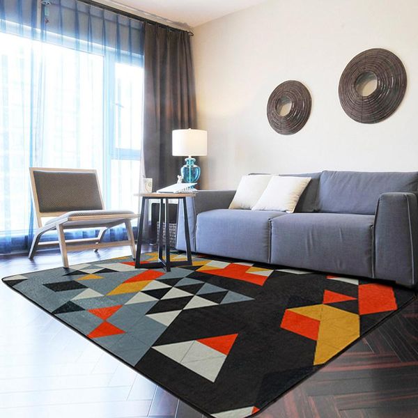

carpets modern geometric living room carpet bedroom home decoration non-slip children's sofa coffee table cushion