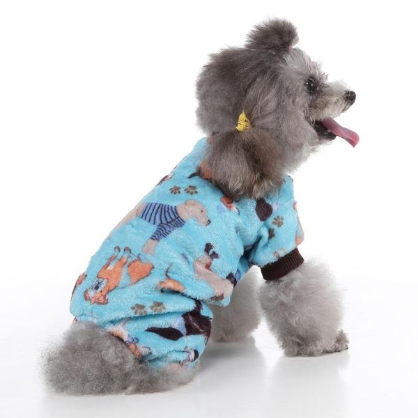 

dog apparel yorkie clothes winter overalls for dogs jumpsuit fleece warm clothing chihuahua soft hoodie costume