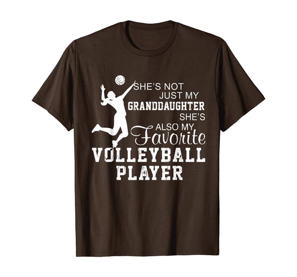 

Volleyball Player Tee She' Not Just My Granddaughter TShirt T-Shirt, Mainly pictures