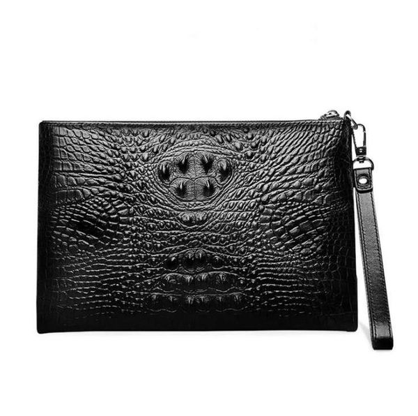 

factory wholesale men shoulder bag street trend alligator storage wallets multifunctional larges leathers mens wallet british large capacity