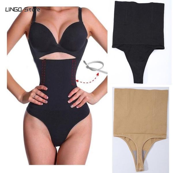 

women high waist panty brief body shaper tummy control belt underwear belly shapewear panties thong girdle bulifter shapers women's, Black;white