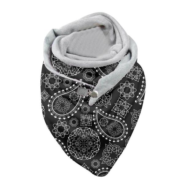 

scarves ropa de invierno mujer fashion women paisley christmas printbutton soft wrap casual warm shawls autumn and winter, Blue;gray