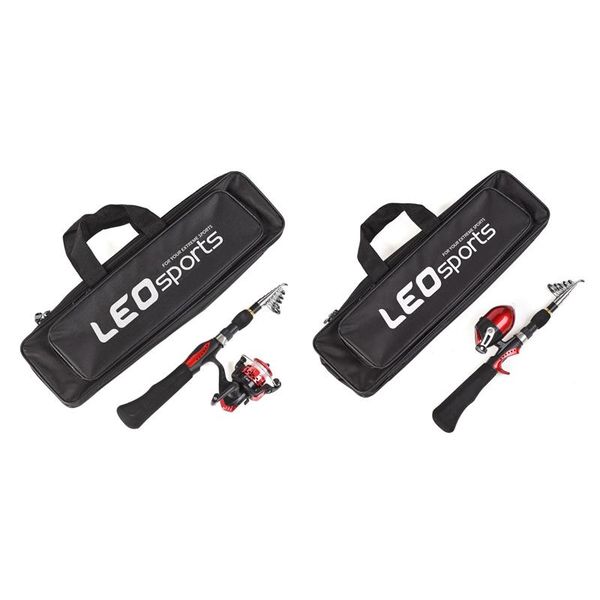 

boat fishing rods leo mini luya sea pole ultra short portable 3-piece set 1.6m