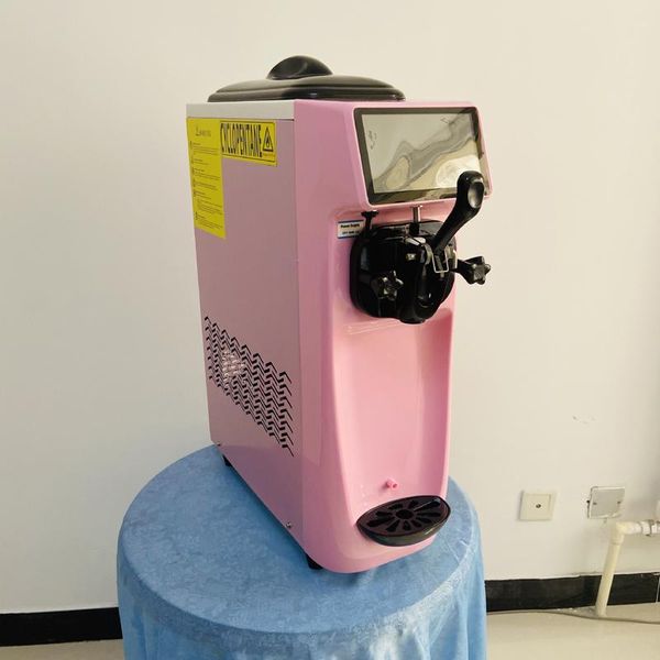 

ice cream making machine commercial small soft deskautomatic single head icecream maker