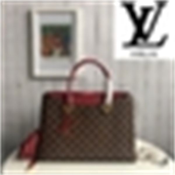 

m40052 checked canvas red leather shoulder bag women handbags iconic shoulder tote cross body bag clutches evening, Blue;pink