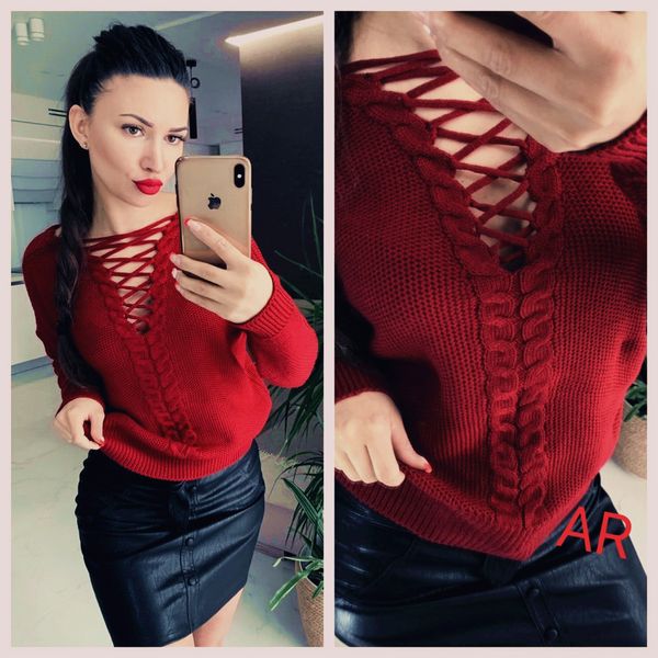 

fashion sweater 2021 bandage open back two side women's t-shirt, White;black
