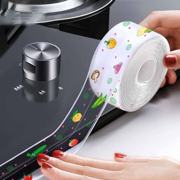 

window stickers waterproof kitchen bathroom adhesive pvc sealing tape sink caulk strip corner shower mould proof
