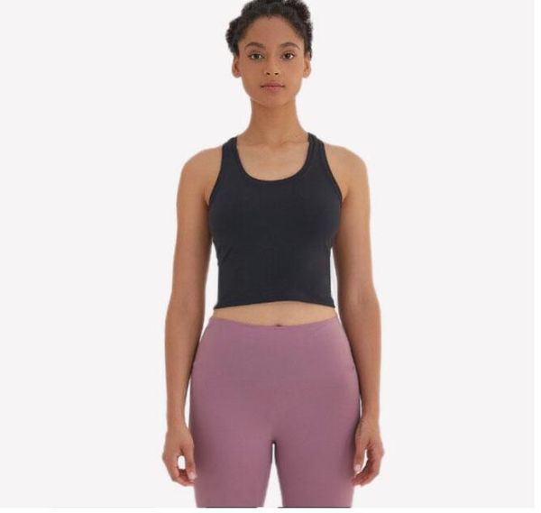 

2021yoga vest t-shirt solid colors women fashion