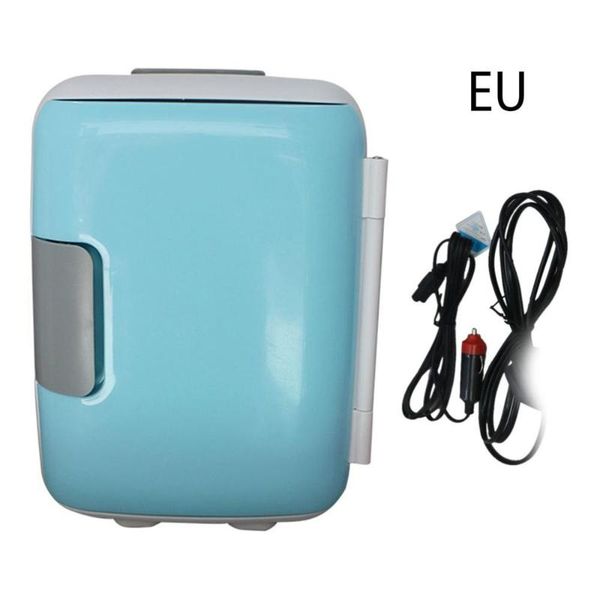 

car organizer 4l mini refrigerator portable compact personal fridge cools & heats for bedroom office dorm makeup skincare
