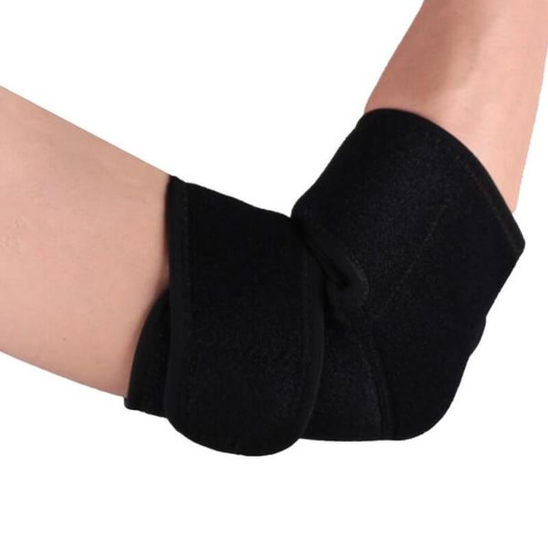 

elbow & knee pads 2pcs sports guards summer thin badminton tennis pressurized support basketball men and women fitness arm protection, Black;gray