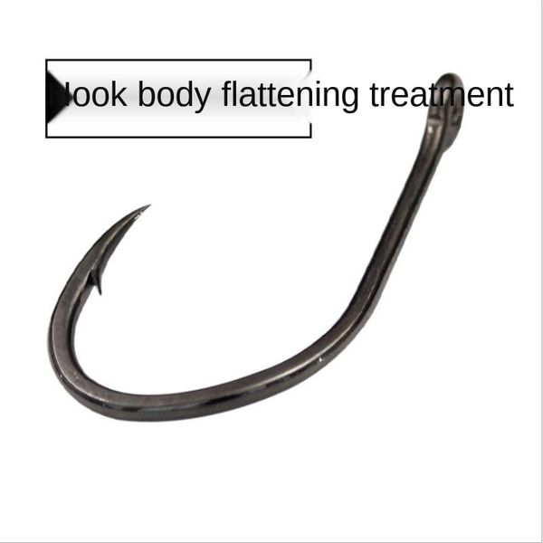 

fishing hooks treble hook in storage box sharpened size 2/4/6/8/10 barbed fishhook silver/black color