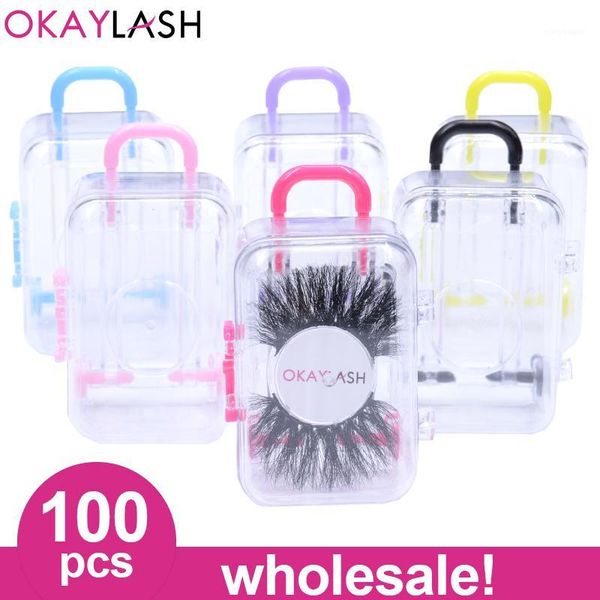 

10 colors uniuqe travel trolly case mini suitcase luggage lash packaging with clear tray private label custom logo1