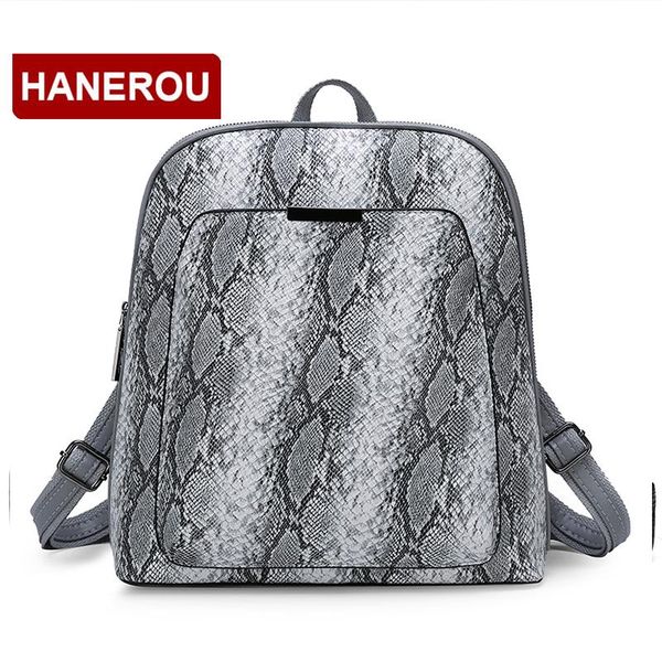 

outdoor bags snake bag pu leather female backpack serpentine girls fashion shoulder multifunction backpacks casual women mochila feminina