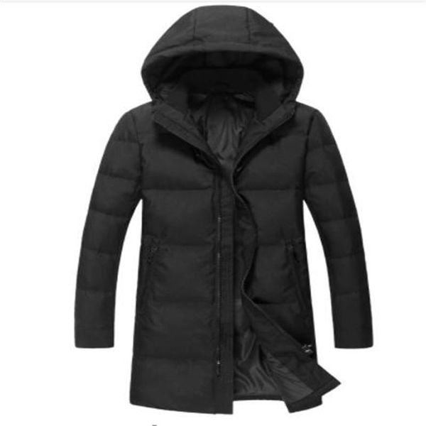 

men's vests brand russia winter men casual 90%white duck down jacket jackets and coats warm overcoat, Black;white