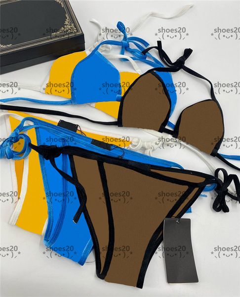 

simple print bikinis hipster padded women's luxury swimsuits charming bandage designer bathing wear