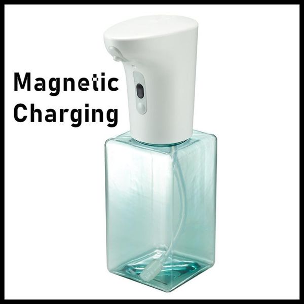 

(no liquid) magnet charging design automatic foam hand washer soap dispenser for smart home sanitizer liquid