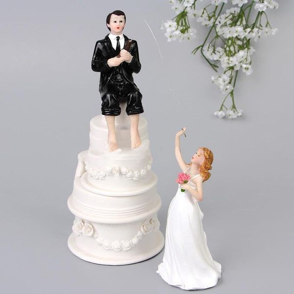 

resin wedding cake er lywed bridal groom figure decoration benl889 other festive & party supplies