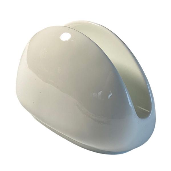 

toilet paper holders 1pc vertical rack creative tissue holder table napkin (white)