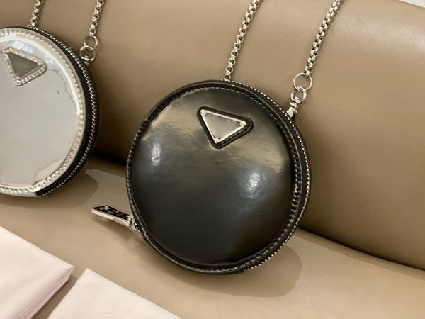 

pujia round cake mini bag simple solid color fashionable little cute messenger summer lipstick key 2 colors