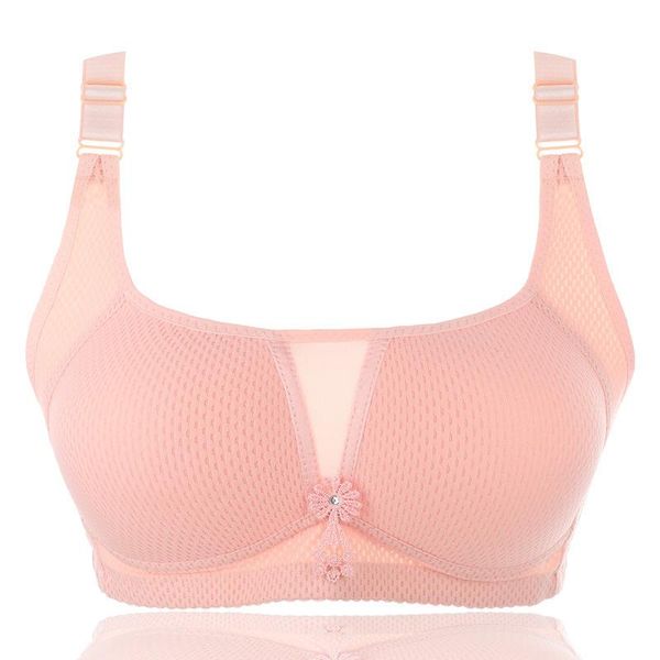 

bras for women 36 bc cup mesh push up bra female bh super thin bralette brassiere wire lingerie, Red;black