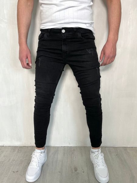 

men cat whiskers solid skinny jeans j79m#, Blue